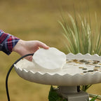 Heated Rock Bird Bath De-icer