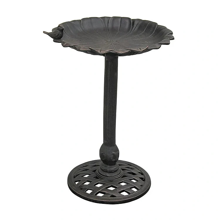 Reflection Bird Bath, Copper Rush