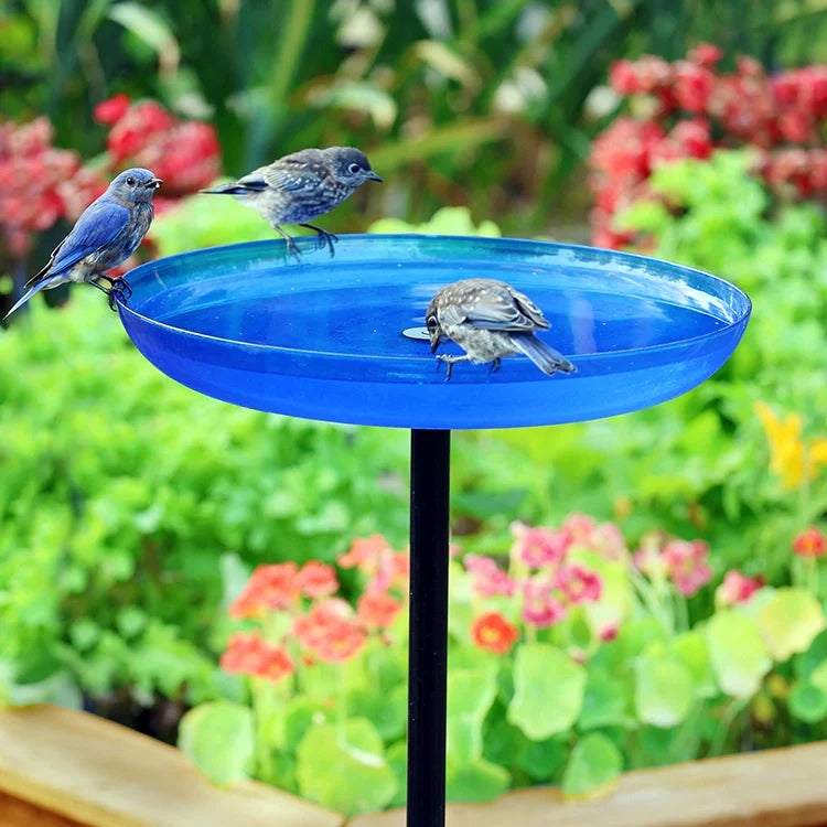 Duncraft Blue Post Bird Bath