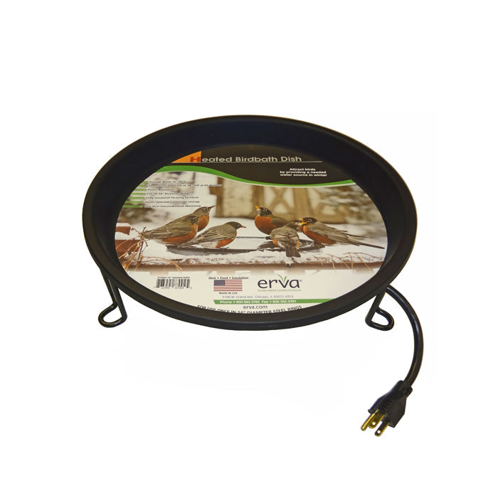 Heated Bird Bath Ground Level