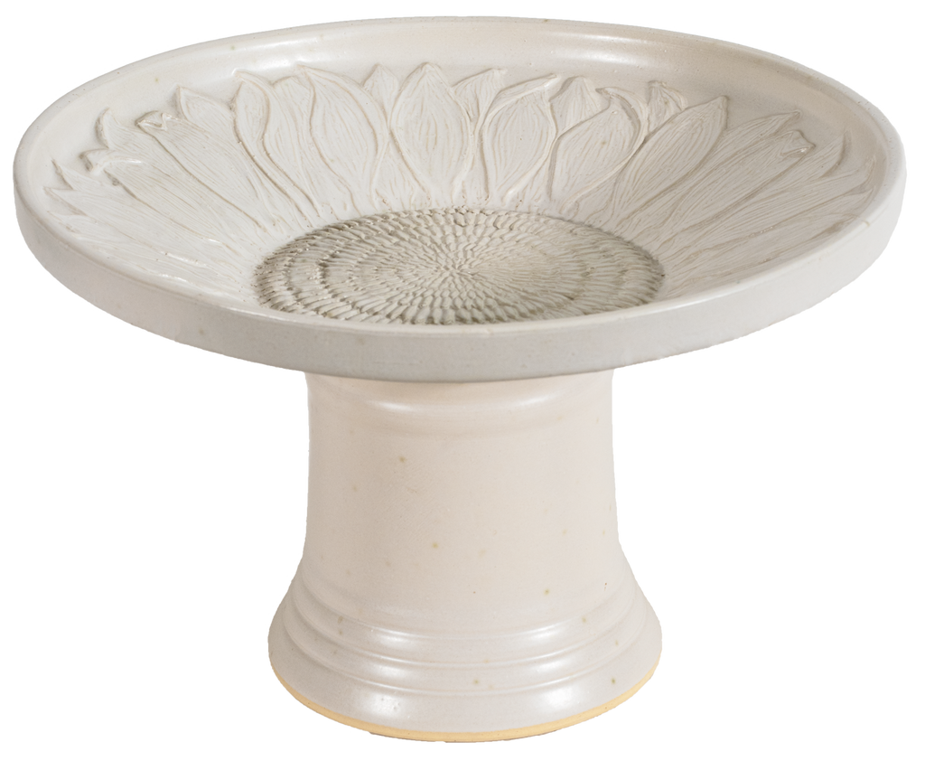 Blossom Birdbath Set - Abalone