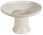 Blossom Birdbath Set - Abalone