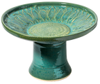 Blossom Birdbath Set - Mosaic Turquoise