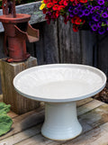 Blossom Birdbath Set - Abalone