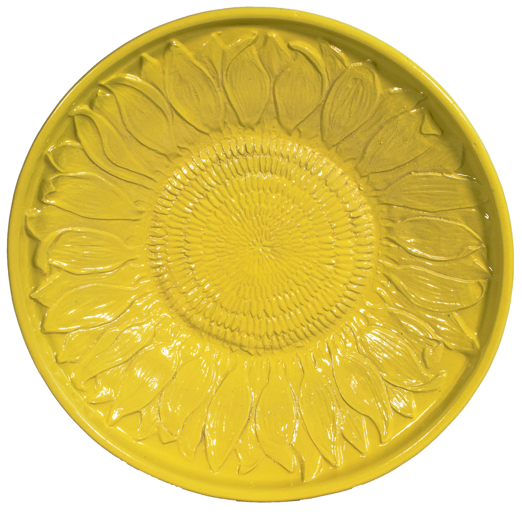 Blossom Birdbath Set - Soft Yellow
