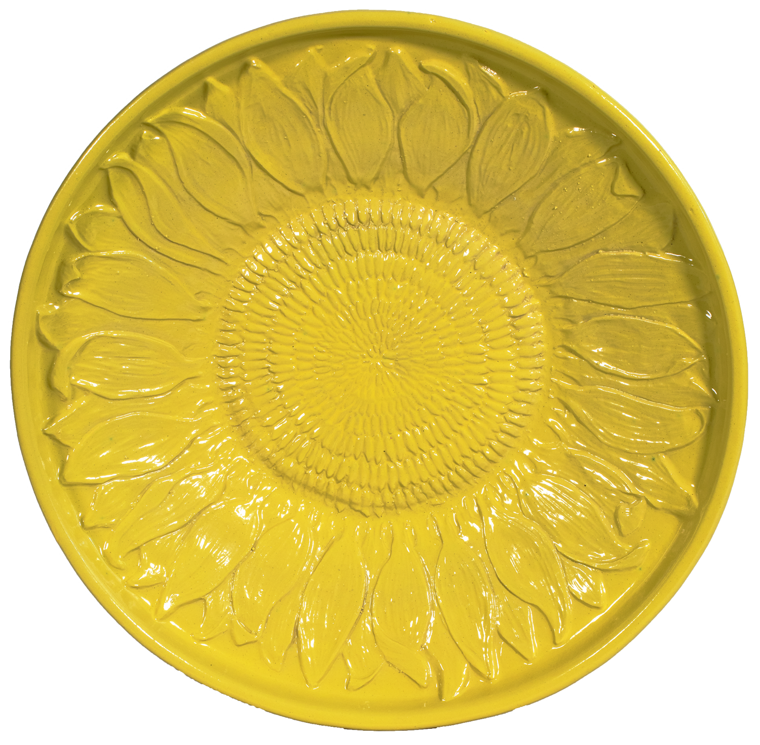 Blossom Birdbath Set - Soft Yellow