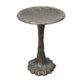 Classic Tree Bird Bath, Aged Bronze