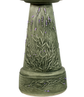 Handpainted Lavender Pedestal - Aged