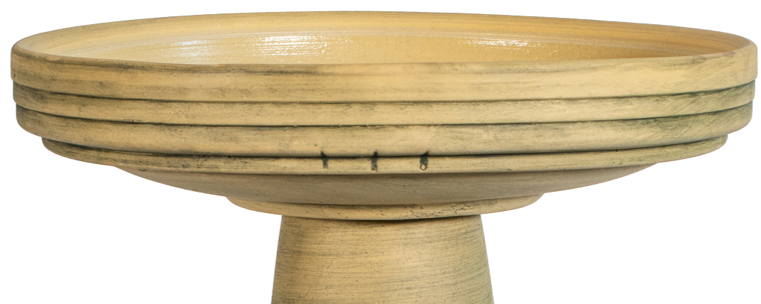 HandAged w/Glazed Interior Top - Earthly Aged Moss (WOS)
