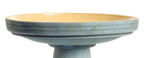 Loon Birdbath Top w/Glazed Interior - Aged