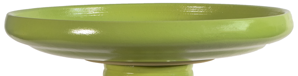 Muskingum Birdbath Top - Lime Green