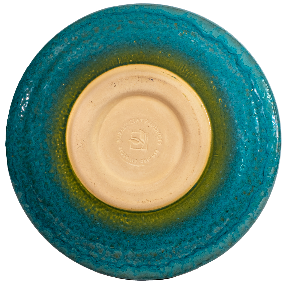 Muskingum Birdbath Top - Mosaic Turquoise (Second)