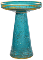 Simple Elegance Birdbath Set - Mosaic Turquoise