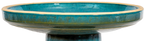 Tree of Life Birdbath Top - Mosaic Turquoise (Second)