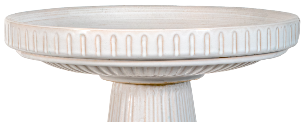 Universal Birdbath Top - Antique White