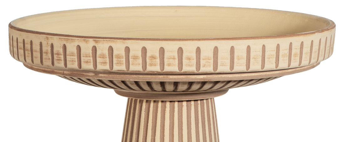 Universal Birdbath Top - Loam Brown