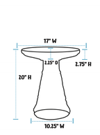 The Garden Wedding Birdbath Set