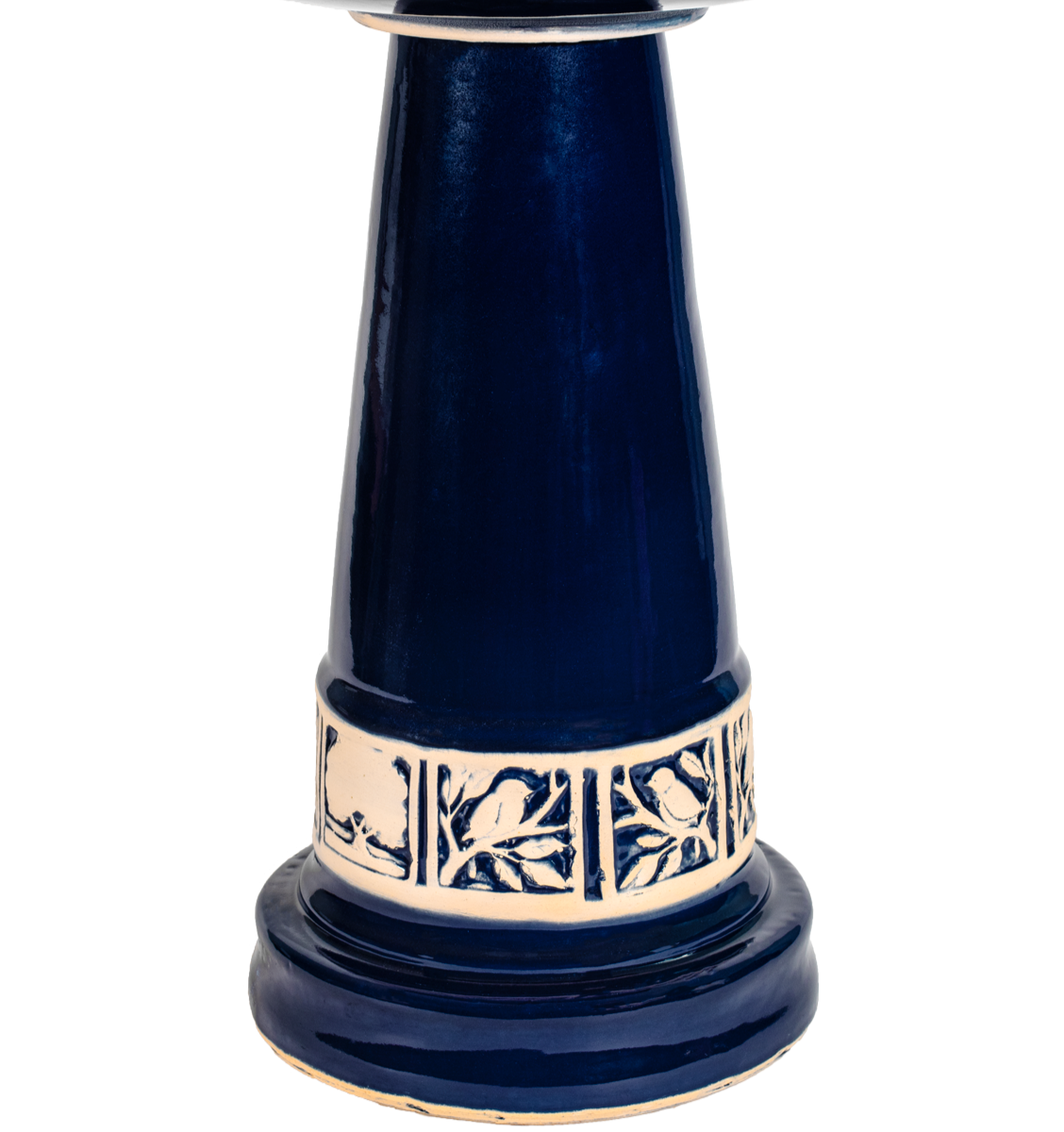 Zanesville Pedestal - Cobalt Blue