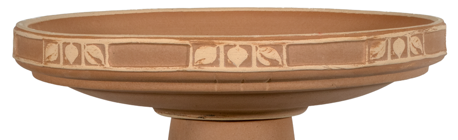 Zanesville Birdbath Set - Loam Brown